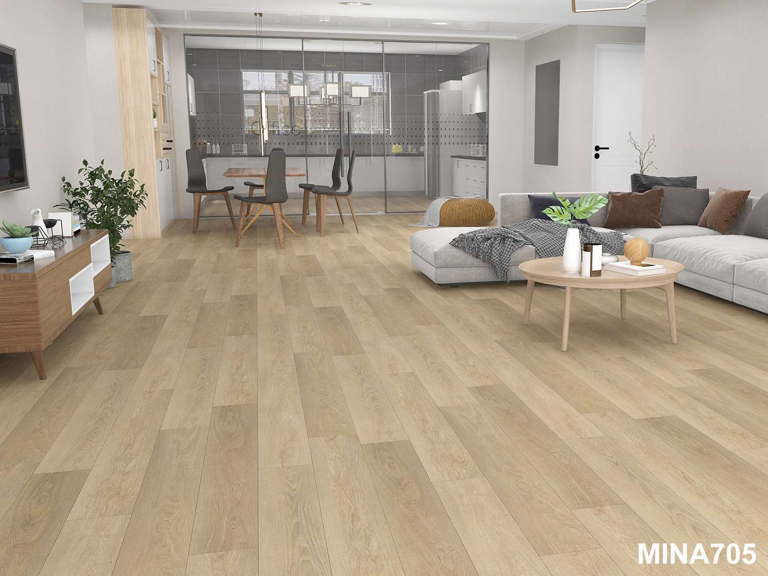 Seattle Waterproof Flooring MINA705 Installed