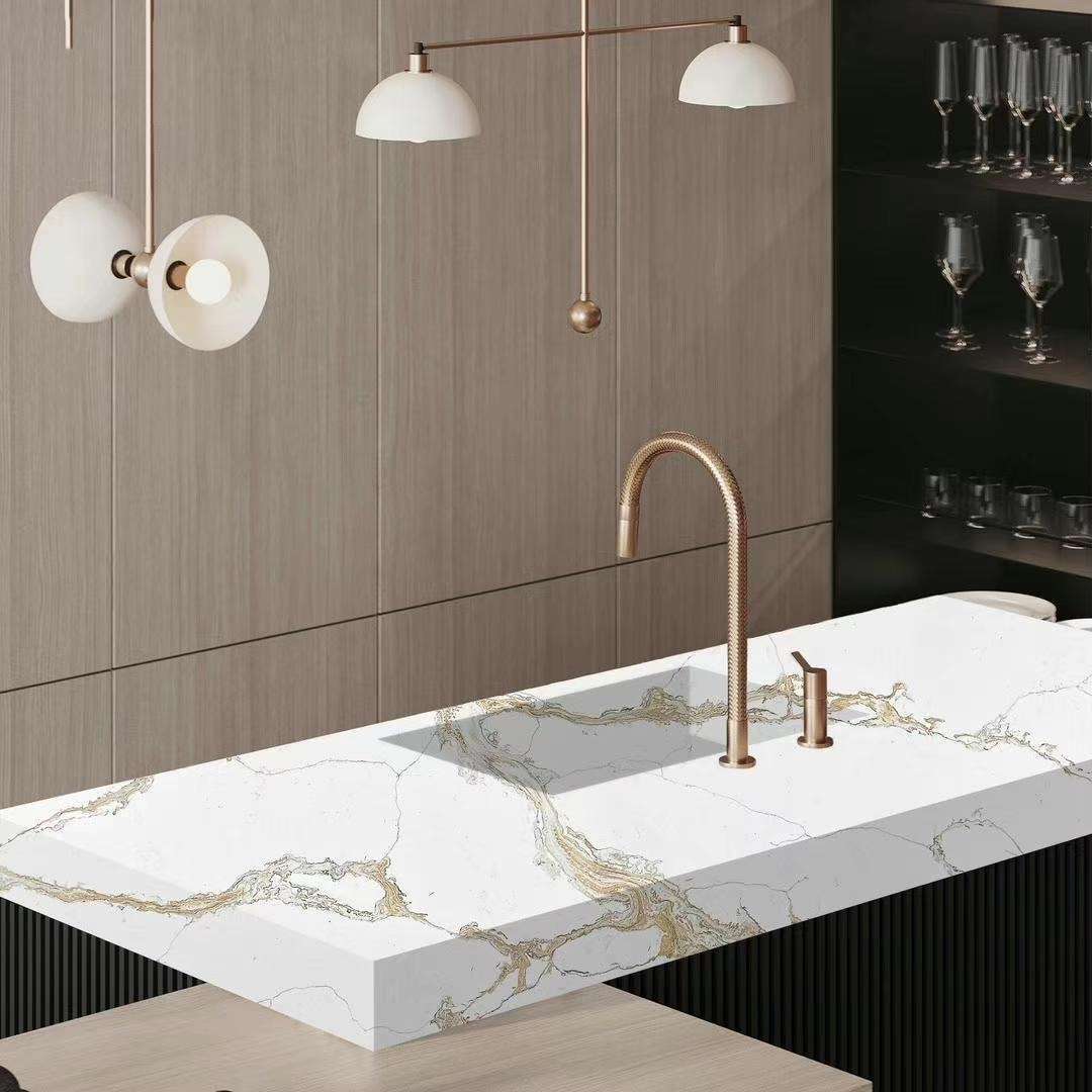 royal gold countertop 045 installed seattle