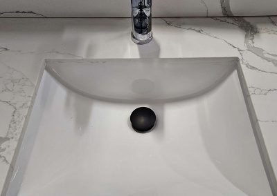 Undermount Kitchen Sink Vanity Rectangular Modern